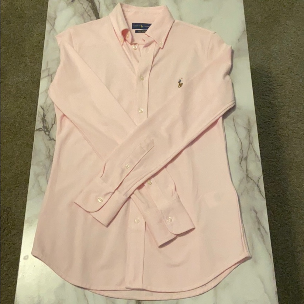 Women’s Knit Polo Ralph Lauren Oxford button down!